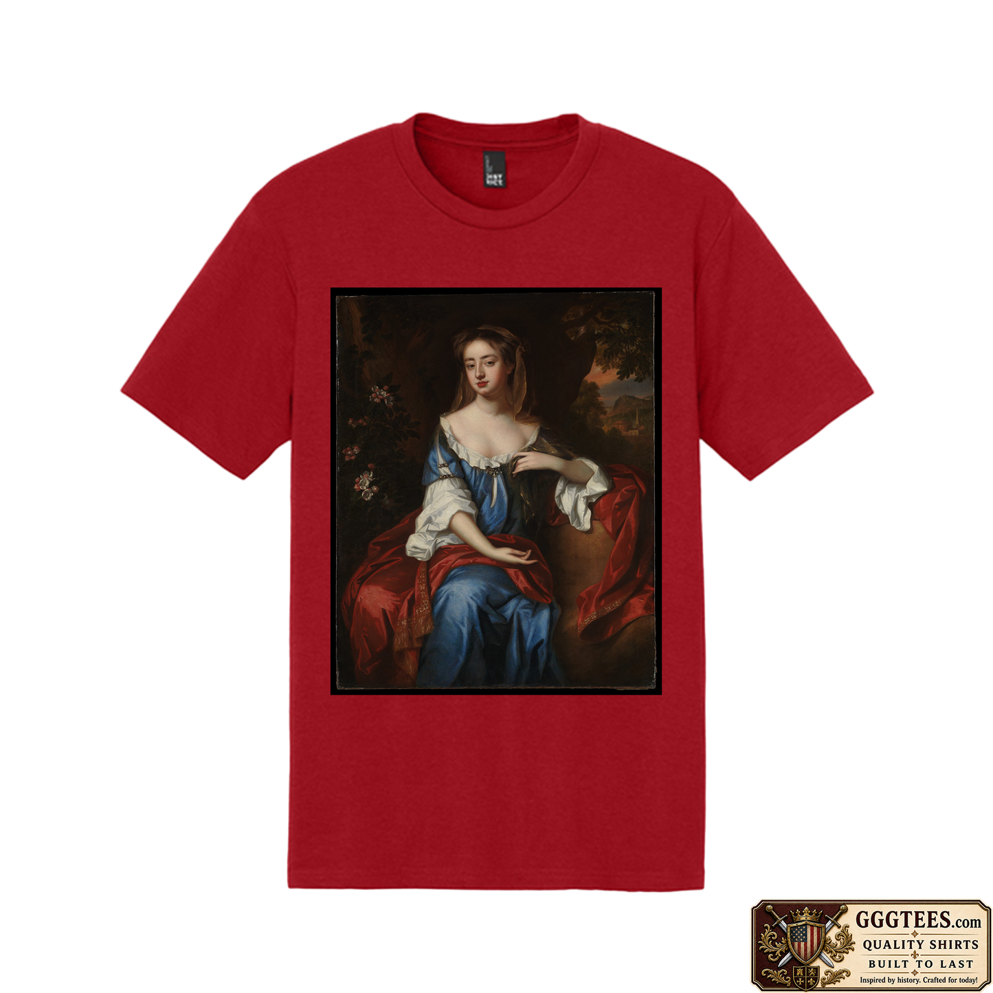 Portrait of a Woman Wissing Tri-Blend Shirt